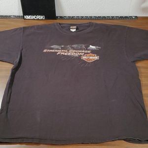 Motor City Harley-Davidson Farmington Hills, MI Stratocaster Detroit T-Shirt 2XL